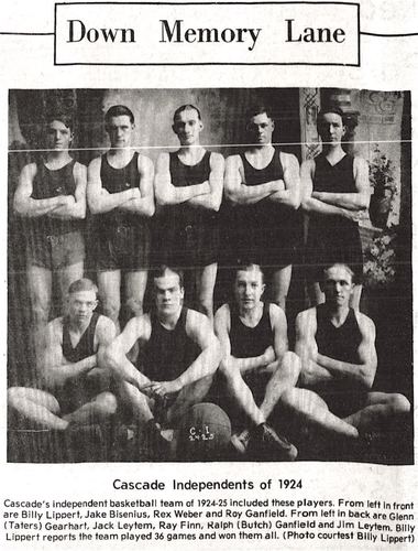 cascade independents 1924