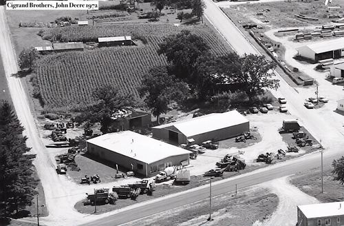 cigrand bros john deere 1110 first ave east cascade ia 1972