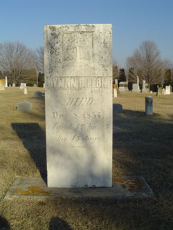 Lyman Dillon's grave